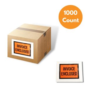 Invoice Enclosed Envelopes - 4.5 x 5.5 Inch - Full Face - 1000/Case