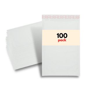 White Kraft Bubble Mailers - 8.5