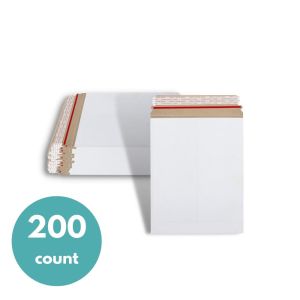 White Rigid Photo Mailers - 6