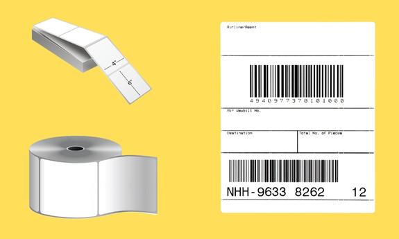 What are thermal labels?